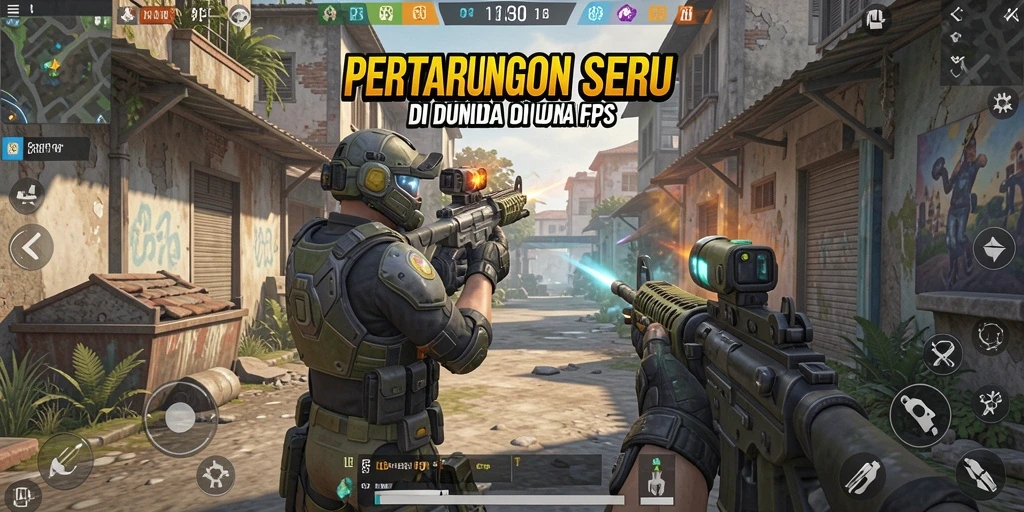 Gameplay intens dari 6CF menampilkan pertempuran seru dalam grafis menakjubkan.