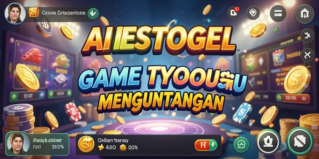 Screenshot gameplay ARIESTOGEL menampilkan keseruan membangun bisnis.