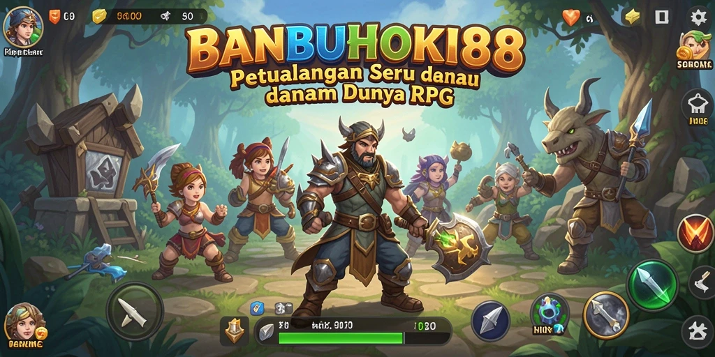 Gameplay seru BANBUHOKI88 dengan karakter dan pertarungan menarik.