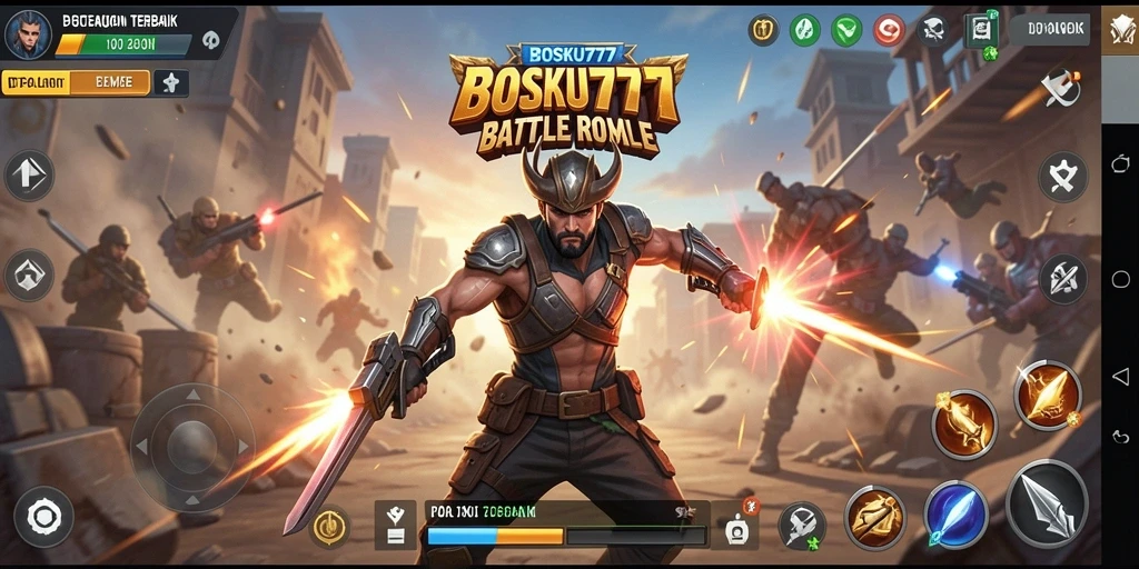 Gameplay intens dalam BOSKU777 yang mendebarkan.
