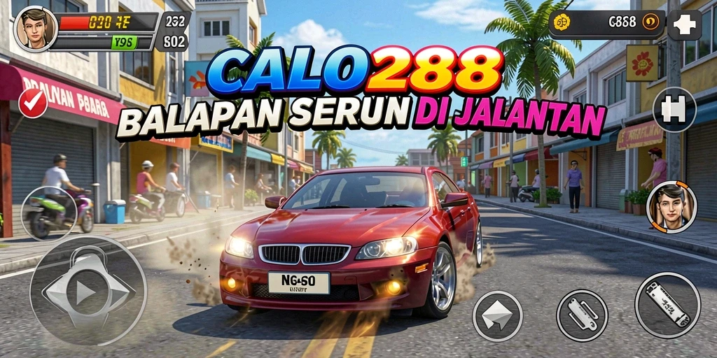 Tampilkan gameplay seru CALO288 dengan aksi balapan menegangkan.