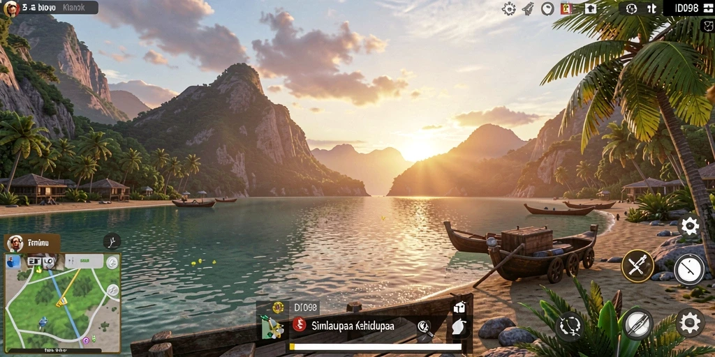 Tampilan gameplay ID098 yang menakjubkan dalam simulasi kehidupan.