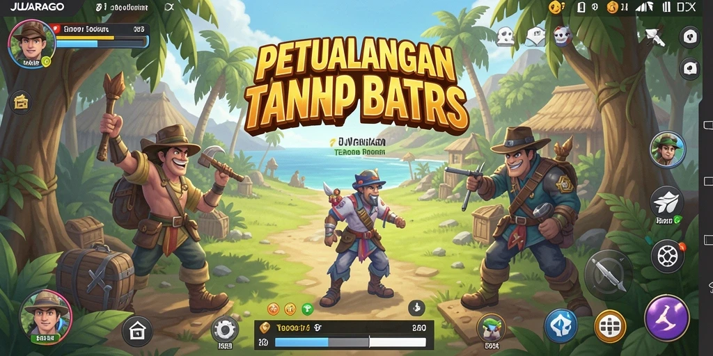 Tampilan gameplay JUARAGO yang mengesankan dalam dunia Open World.