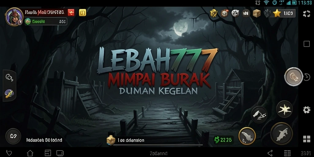 Tangkapan layar dari gameplay penuh ketegangan dalam LEBAH777.