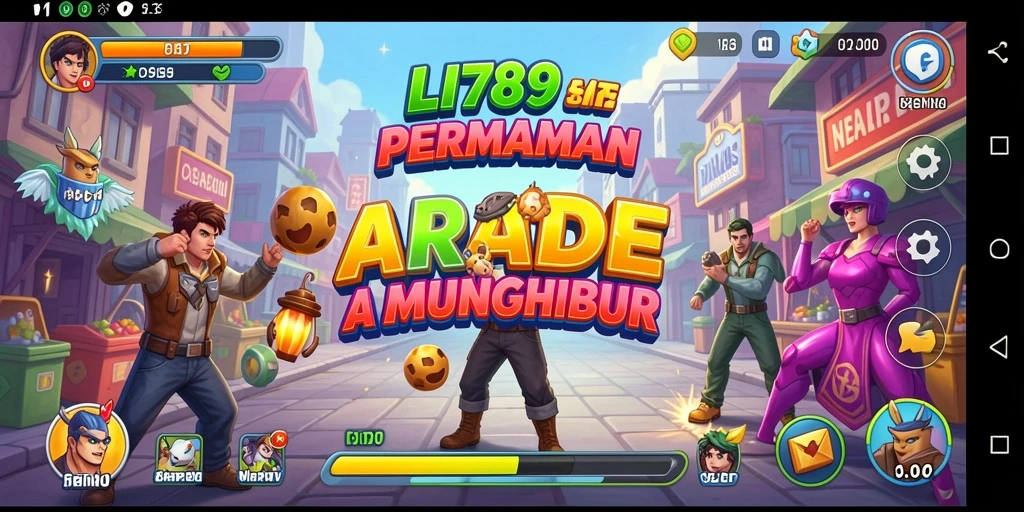 Tangkapan layar LI789 menampilkan gameplay Arcade yang seru dan menantang.