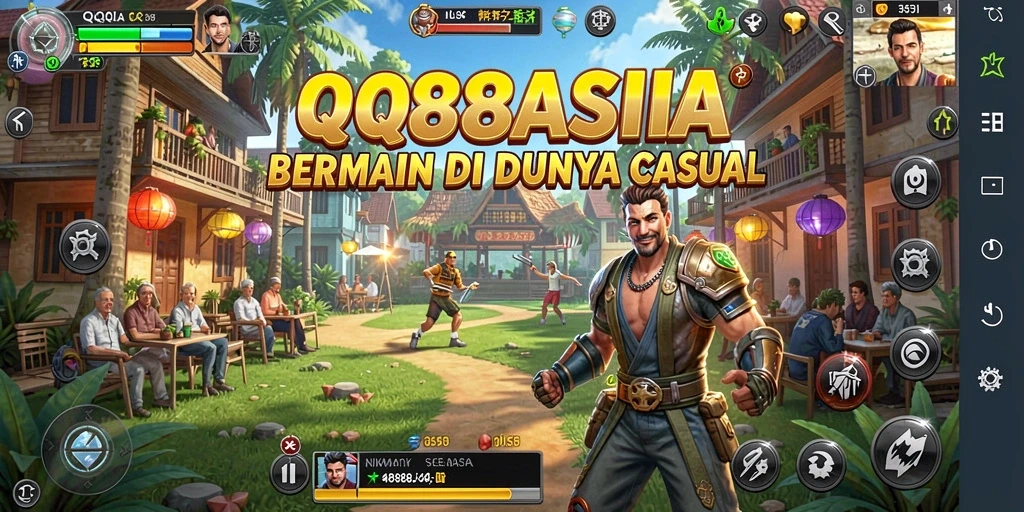 Gambaran gameplay QQ88ASIA yang seru dan menyenangkan.