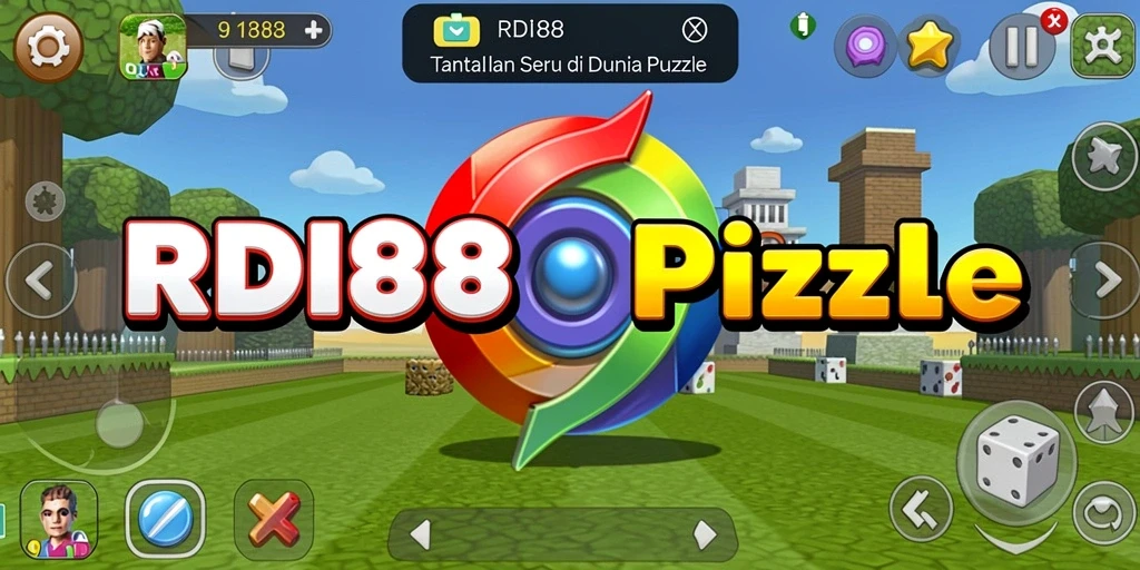 Tangkapan layar RDI88 menampilkan gameplay Puzzle yang menantang.