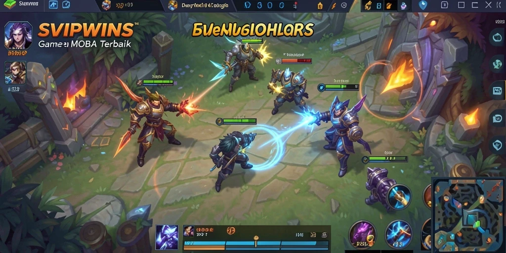 Gameplay seru di arena pertempuran SVIPWINS.