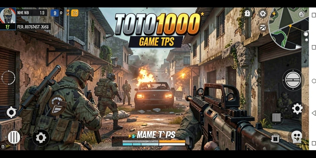 Gameplay TOTO1000 yang mendebarkan dalam misi TPS.
