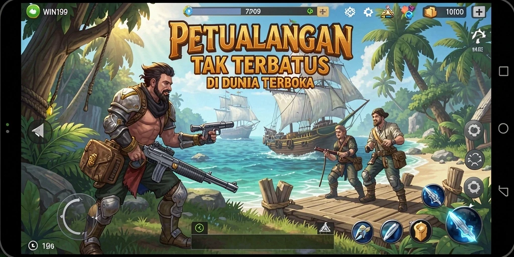 Tangkapan layar dari gameplay OPEN WORLD di WIN199 yang menakjubkan.