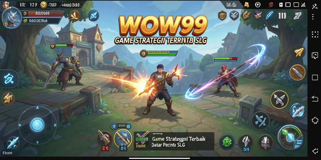 Tampilan gameplay WOW99 yang menarik dan menantang.